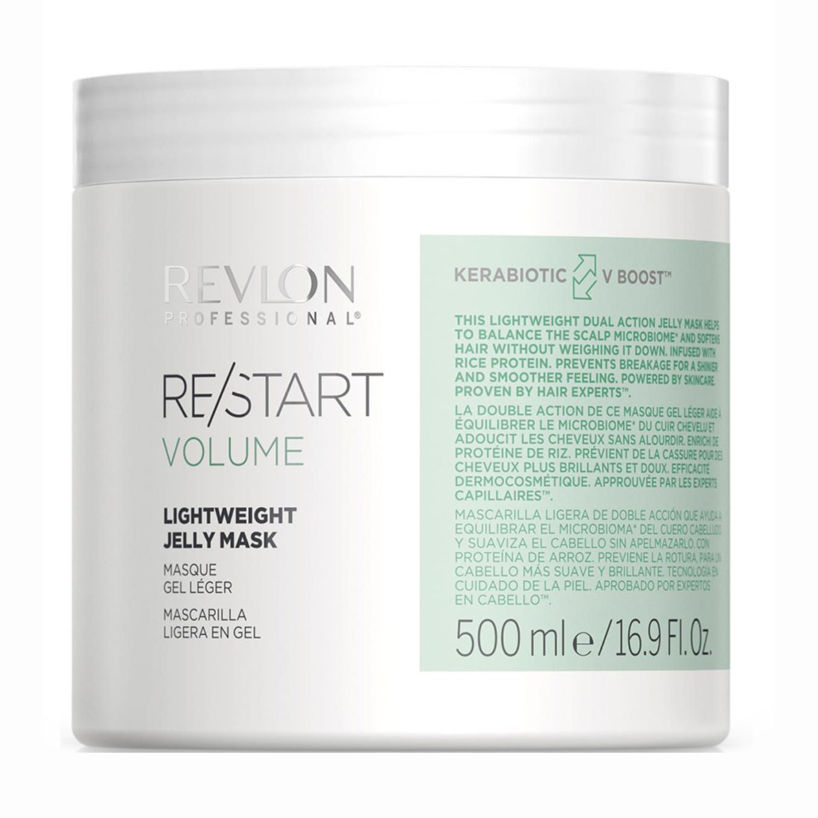 Маска для об'єму волосся Revlon Professional Restart Volume Lightweight Jelly Mask, 500 мл